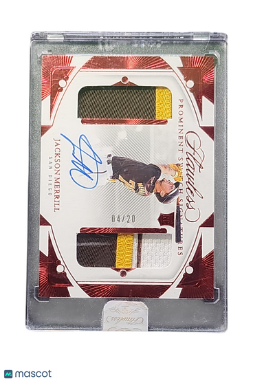Sports Panini 2024 Panini Flawless Jackson Merrill 04/20 Patch