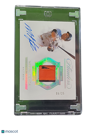 Sports Panini 2025 Panini Flawless Miguel Tejada #Pa-Mt 06/25 Prime Patch Autograph