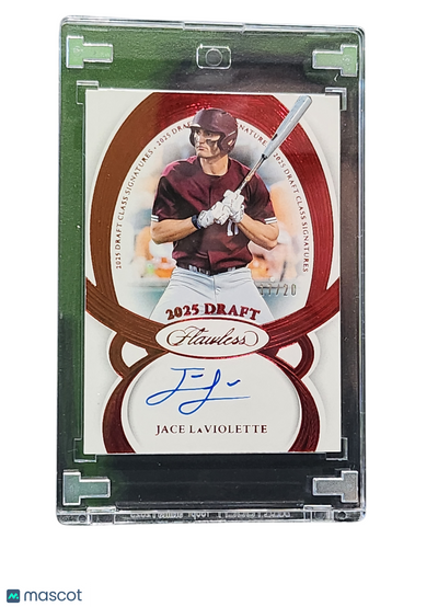 Sports Panini 2025 Panini Flawless Draft Jace Laviolette #Dcs-Jl