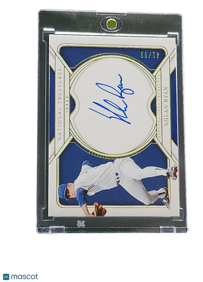 Baseball Panini 2025 Panini National Treasures Baseball Nolan Ryan #Np-Nry No-Pin