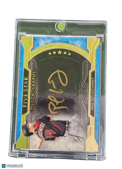 Sports Topps 2018 Topps Five Star Golden Graphs Paul Goldschmidt #Fgg-Pg 07/20