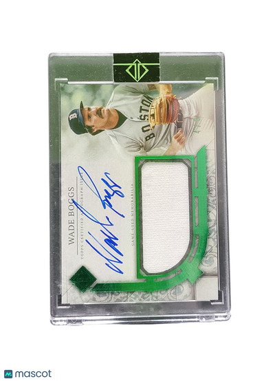 Sports Topps 2024 Topps Transcendent Wade Boggs #Tcar-Wb Green Relic Variation Game-Used