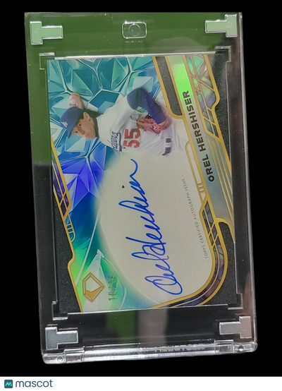 Sports Topps 2025 Topps Diamond Icons Chrome Autograph Orel Hershiser #Acc-Oh Gold 10/15