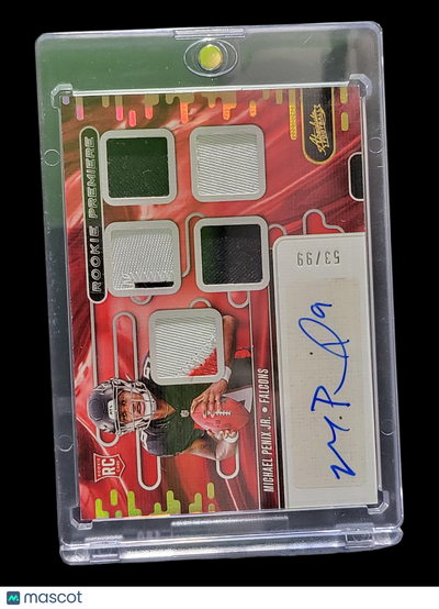 Sports Panini 2024 Panini Football Rookie Premiere Auto Michael Penix Jr. #Rpma-Mpj Patch Rc