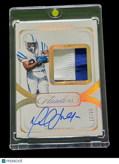 Sports Panini 2025 Panini Flawless Marshall Faulk #Dpa-Mfk Patch 12/25 Memorabilia