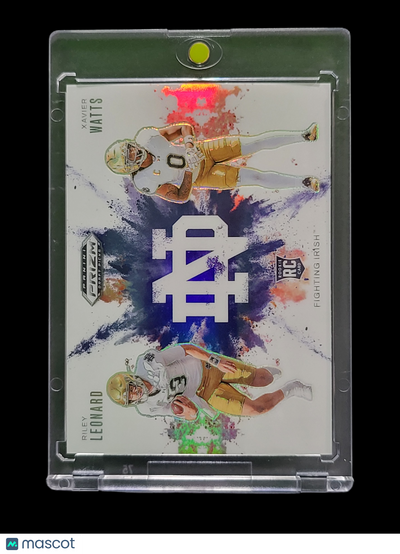 Sports Panini 2025 Panini Prizm Draft Picks Riley Leonard Xavier Watts #12 Rc