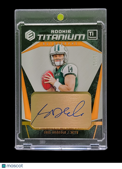 Sports Panini 2018 Panini Elements Rookie Titanium Autographs Sam Darnold #Rta-2 66/98