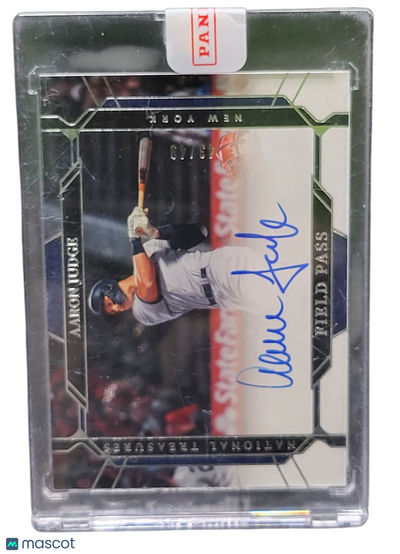 Sports Panini 2022 Panini National Treasures Field Pass Aaron Judge #Fp-Aj