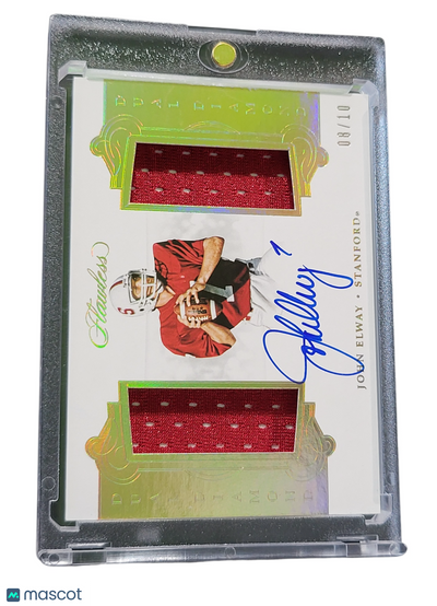 Sports Panini 2018 Panini Flawless Collegiate Dual Diamond John Elway #Ddma-Je /10 Dual Patch