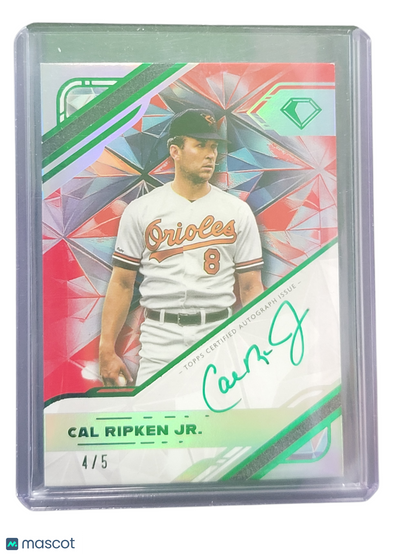 Sports Topps 2025 Topps Diamond Cal Ripken Jr. #Wpa-Crj 4 / 5 White Polychromatink Auto Card