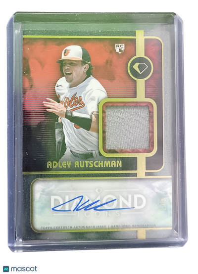Sports Topps 2023 Topps Diamond Adley Rutschman #Spa-Arm 1 / 5 Rc Game-Used Auto Relic Card