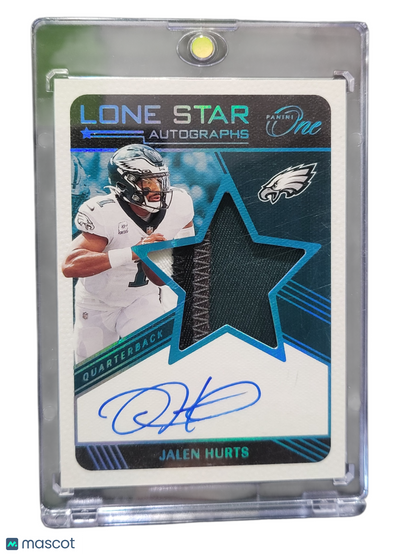 Sports Panini 2022 Panini One Lone Star Autographs Jalen Hurts #88 Patch Memorabilia 1/1