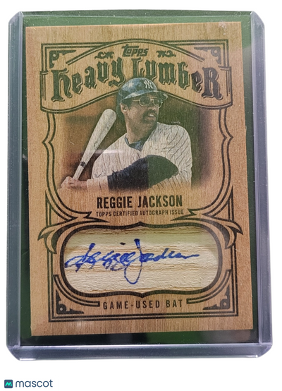 Baseball Topps 2026 Topps Baseball Heavy Reggie Jackson #Hlar-Rj Game-Used Bat Auto Relic