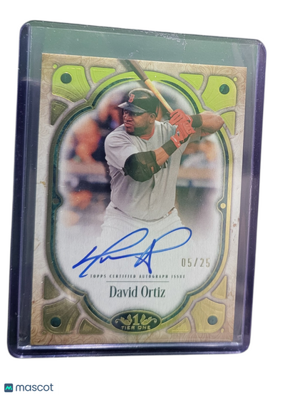 Sports Topps 2026 Topps Tier One David Ortiz #Tia-Do 05/25