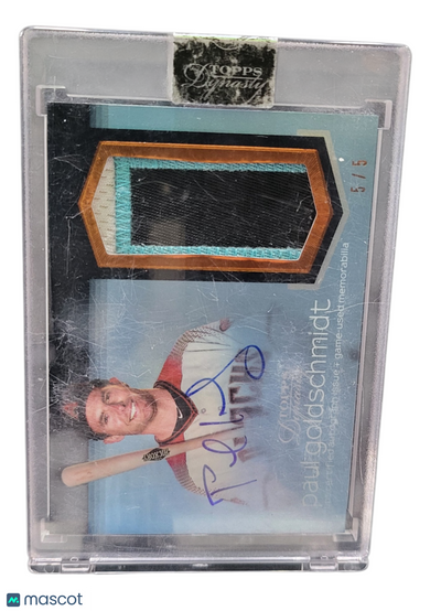 Sports Topps 2018 Topps Dynasty Paul Goldschmidt #Ap-Pg1 Patch 5 / 5 Memorabilia
