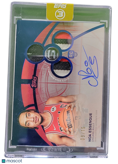 Basketball Topps 2026 Topps 3 Basketball Noa Essengue #Rph-Ne Player 09/15 Rc Rookie 3 Patch Auto