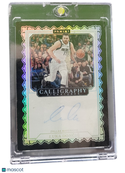 Basketball Panini 2023 Panini Basketball Calligraphy Signatures Luka DončIć #Cal-Lud