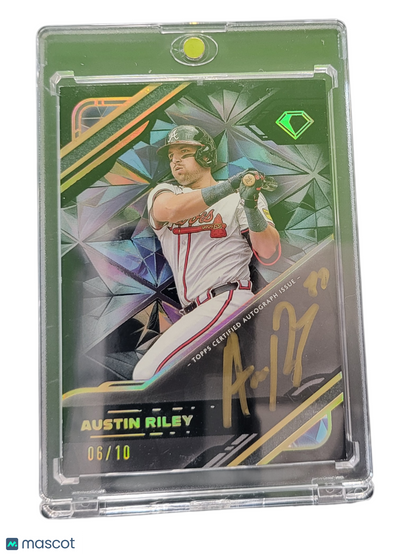 Sports Topps 2025 Topps Diamond Icons Austin Riley #Bpa-Ar Black Polychromatink 06/10