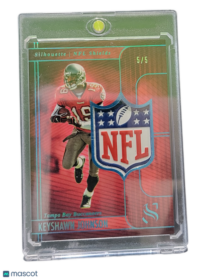 Football Panini 2026 Panini Silhouette Keyshawn Johnson #NFL-Kjn NFL Shields 5/5 Mem Patch