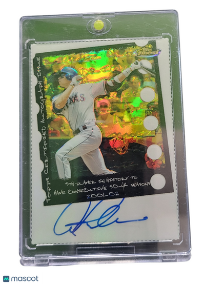 Sports Topps 2005 Topps Finest Alex Rodriguez #Fam34 06/13