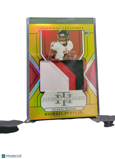 Sports Panini 2025 Panini National Treasures Michael Penix Jr. #215 06/10 Patch Rc Memorabilia