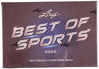 Sports 2022 Leaf Best Of Sports Hobby Box