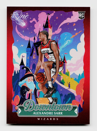 Basketball Panini 2024-25 One And One Downtown SSP #18 Alexandre Sarr Rookie Rc