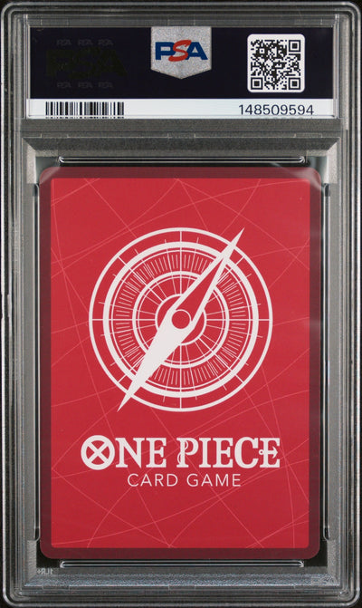 One Piece TCG 2025 One Piece Tournament Promo 3rd Anniversary 3 Brothers Pack Leader Monkey D. Luffy #P PSA 10