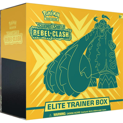 Pokémon Rebel Clash Elite Trainer Box - Swsh02: Rebel Clash (Swsh02)