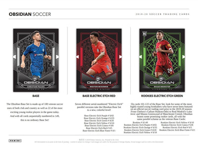 Soccer Panini 2019-20 Panini Obsidian Soccer Hobby Box