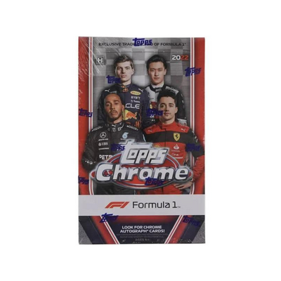 Racing Topps 2022 Topps Chrome Formula 1 Racing Hobby Box