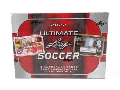 Soccer 2022 Leaf Ultimate Soccer Hobby Box