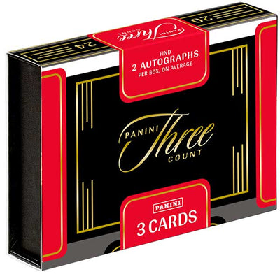 WWE Wrestling Panini 2024 Panini Three Count WWE Hobby Box
