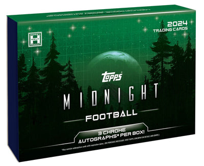 Sports Topps 2024 Topps Midnight Football Hobby 8 Box Case