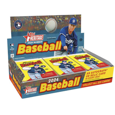 Baseball Topps 2024 Topps Heritage High Number Baseball Hobby Box