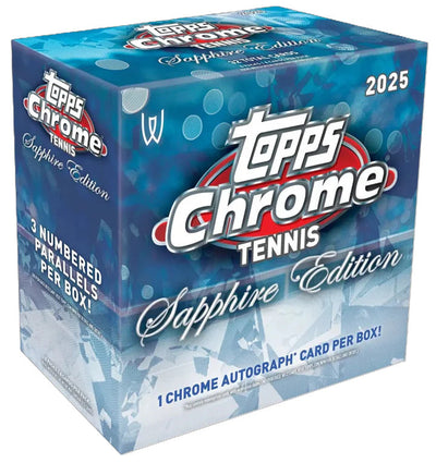 Tennis Topps 2024 Topps Chrome Tennis Sapphire Edition Box