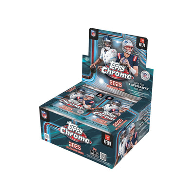 Football Topps 2025 Topps Chrome Football Hobby Jumbo Box