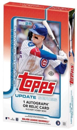 Baseball Topps 2025 Topps Update Series Baseball Hobby 12 Box Case