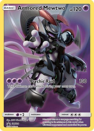 Pokémon Armored Mewtwo (Sm228/248) - SM Promos Holofoil