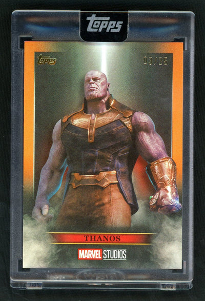 UFC MMA Topps 2025 Topps V-01 Thanos Avengers: Infinity War Vg