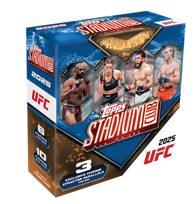 UFC MMA Topps 2025 Topps UFC Stadium Club Mega 20 Box Case