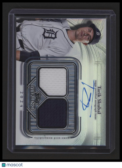 Sports Topps 2025 Topps Sterling Tarik Skubal #Ssa-Ts Relic Auto Parallel/Variety Au Memo