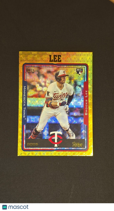Sports Topps 2025 Topps Archives Brooks Lee Parallel/Variety Rookie One Of One