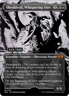 Magic The Gathering Sheoldred, Whispering One (Serial Numbered) - March Of The Machine: Multiverse Legends (Mul)
