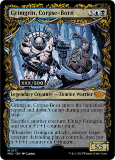 Magic The Gathering Grimgrin, Corpse-Born (Serial Numbered) - March Of The Machine: Multiverse Legends (Mul)