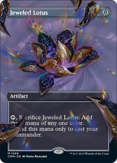 Magic The Gathering Jeweled Lotus (Textured Foil) - Commander Masters (Cmm)