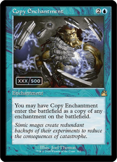 Pokémon Copy Enchantment (Retro Frame) (Serial Numbered) - Ravnica Remastered (Rvr)