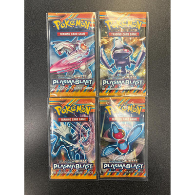 Sports Plasma Blast Booster Pack Art Set (4)