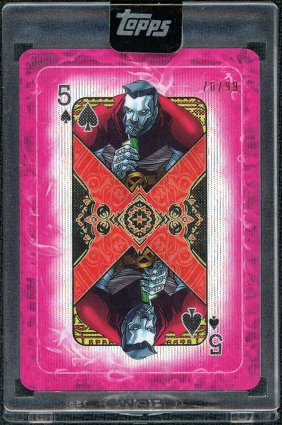 Sports Topps 2025 Topps Marvel Mint Colossus Gambits Deck Playing Card /99