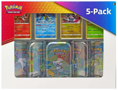 Sports Galar Pals Mini Tins 5-Pack